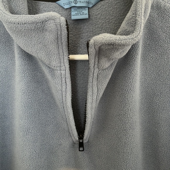 Duluth Trading Company Quarterzip Fleece Jacket Size Large - Picture 5 of 7